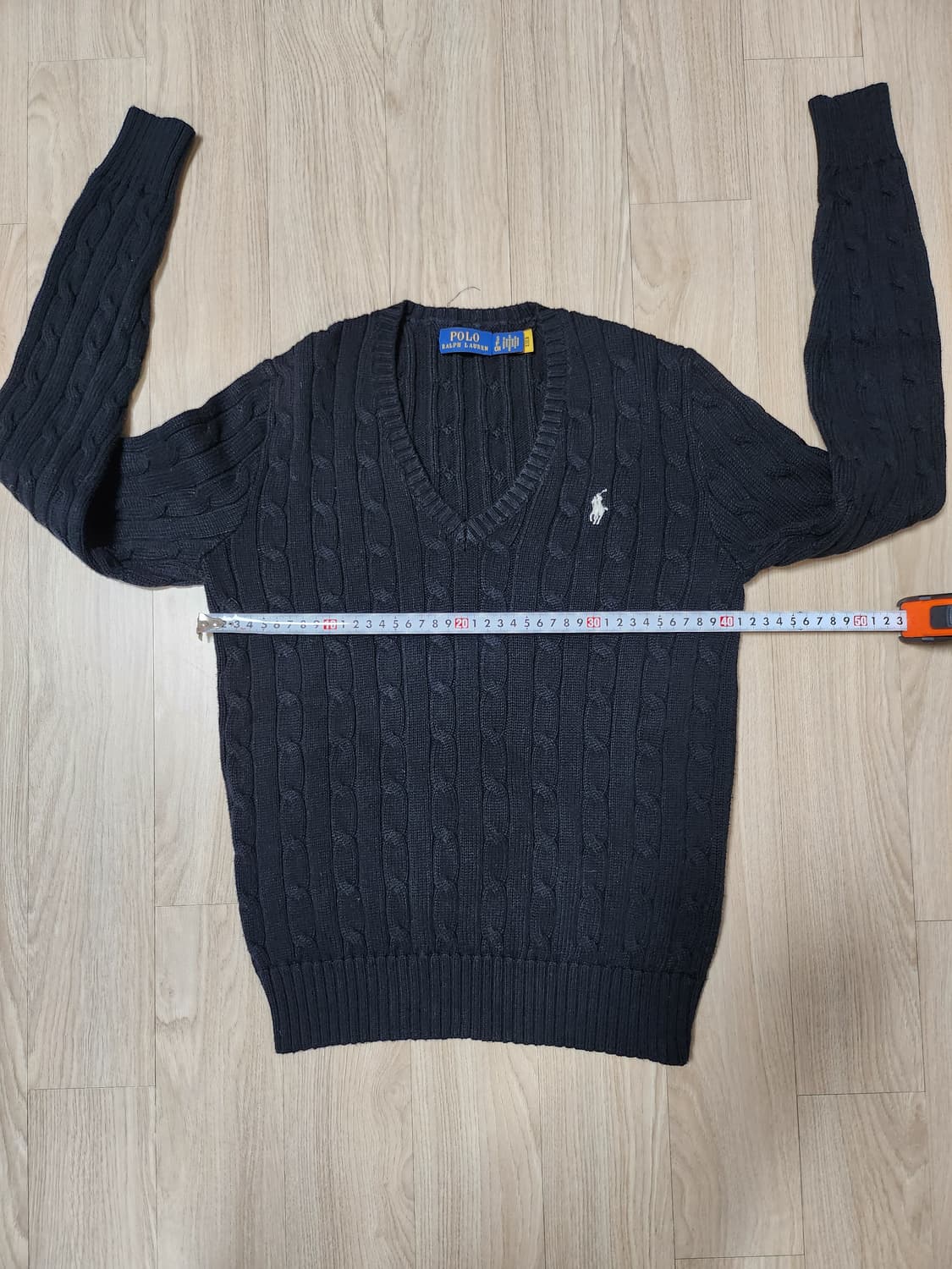 폴로랄프로렌 케이블브이넥니트 (S 상품이미지3