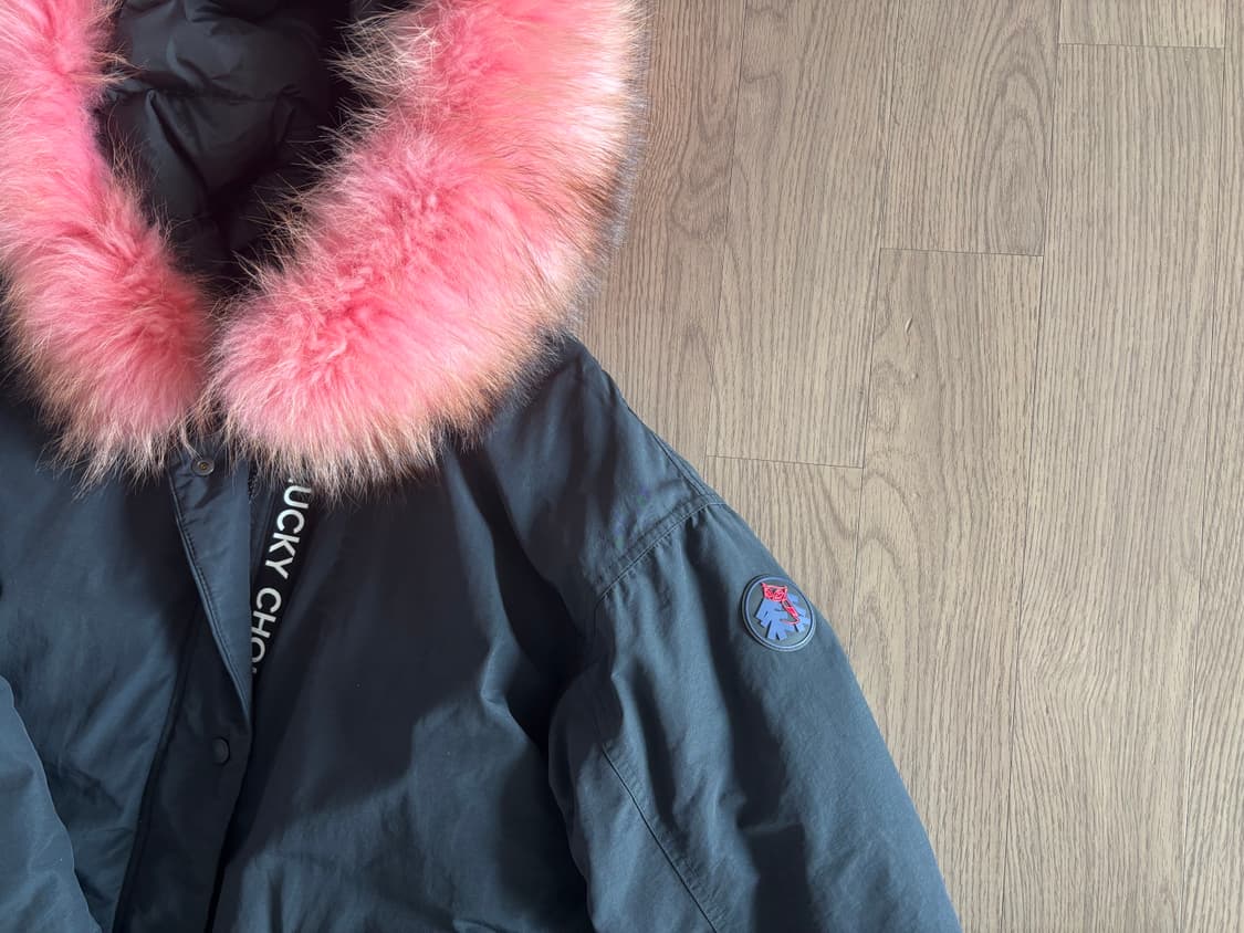 코오롱 럭키슈에뜨 구스 야상 롱패딩  36사이즈 상품이미지1