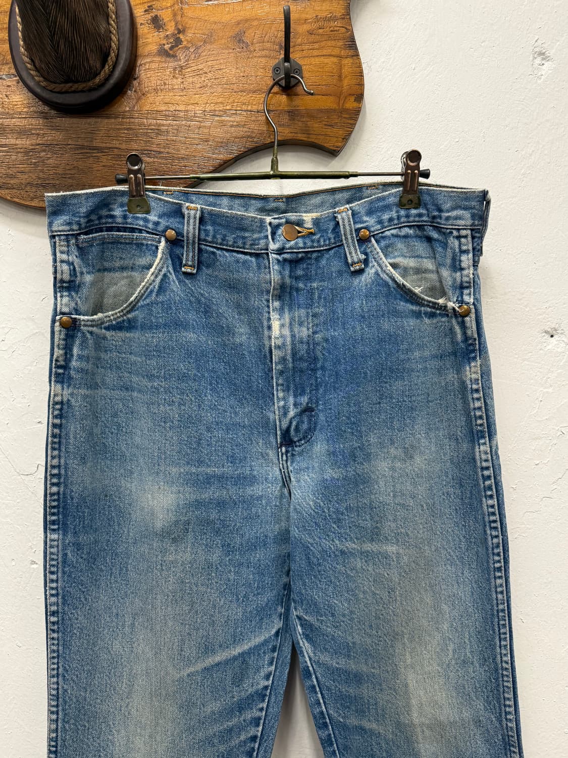 35) 80-90s USA Wrangler Cowboy Cut Strai 상품이미지6