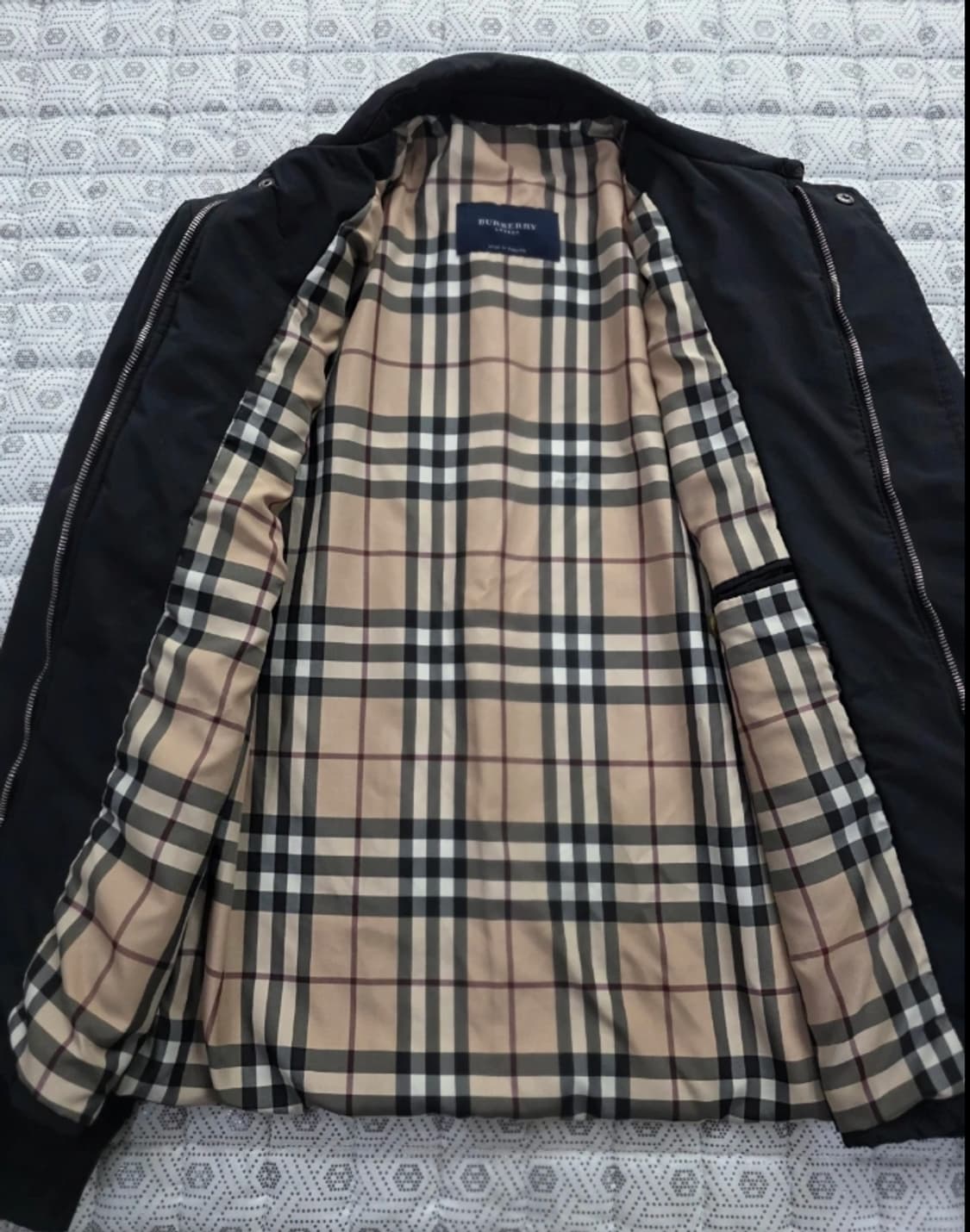 정품 버버리 런던 블랙 자켓 95 상품이미지1