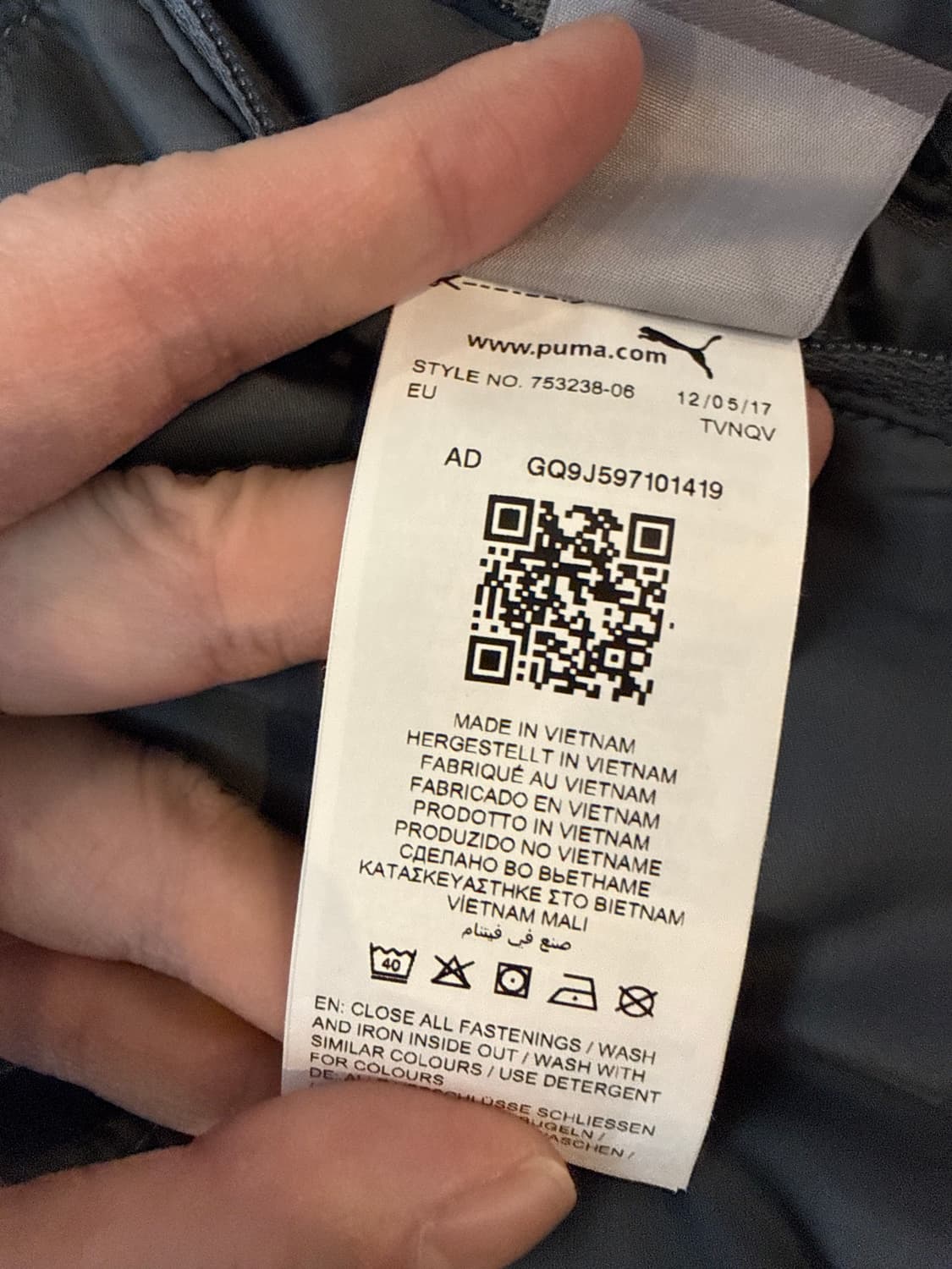 [해외M]아스날 양면 롱패딩 상품이미지8