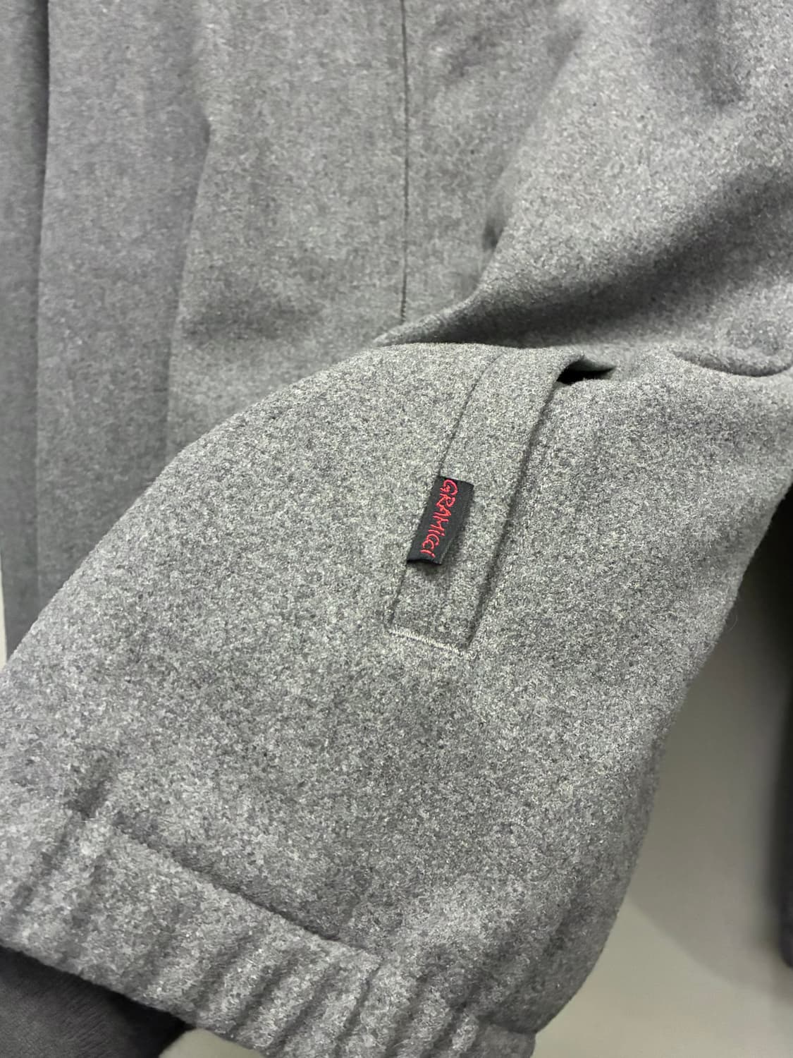 (L)Gramicci 그라미치 울 스윙탑 블루종 자켓 그레이 상품이미지7