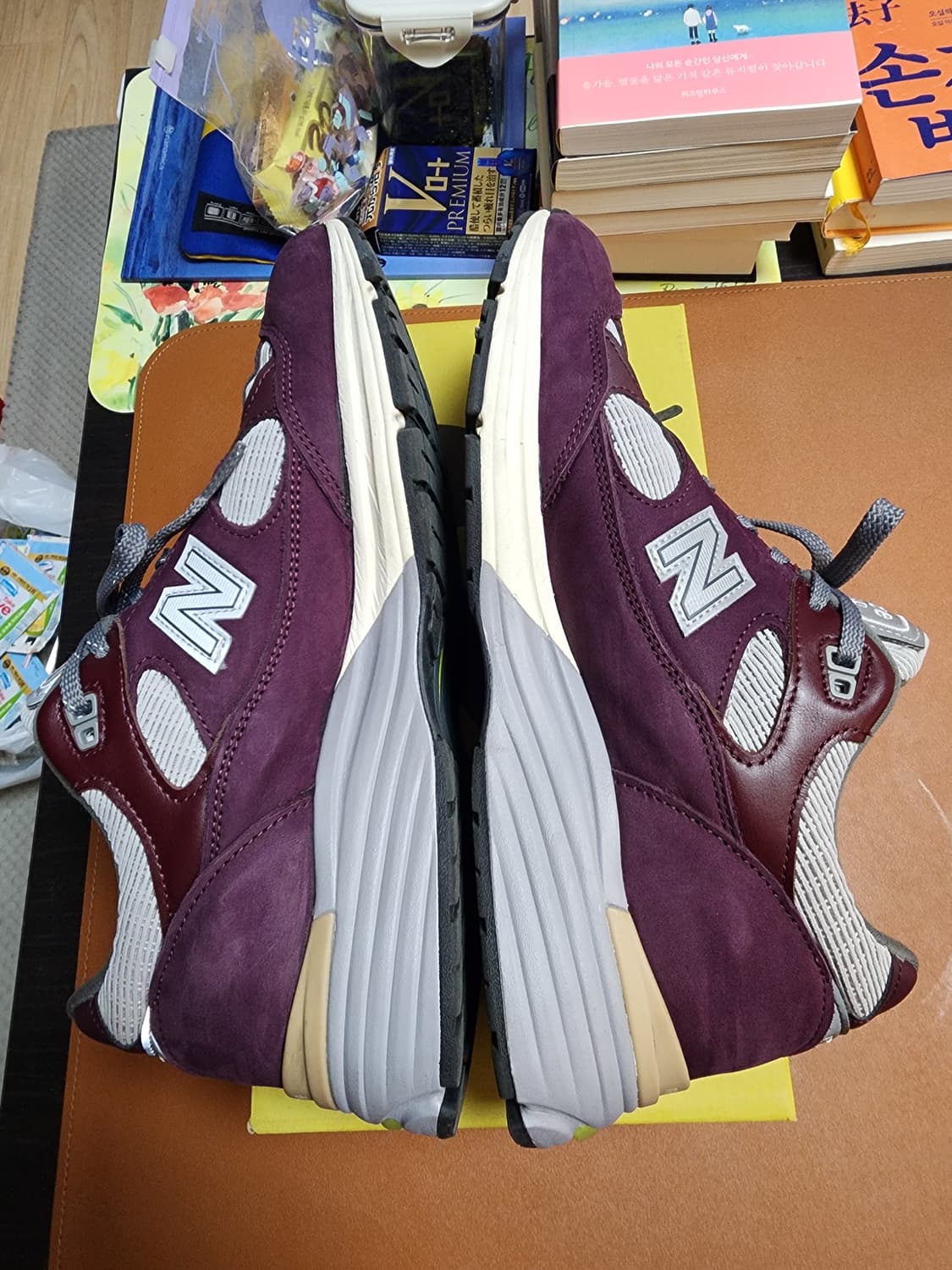 뉴발란스 파타 991v2 피클드 비트 세이프 265 상품이미지5