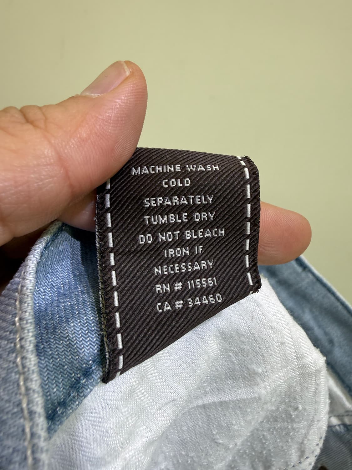 7 FOR ALL MANKIND (Made in USA)데님 카프리팬츠 상품이미지7