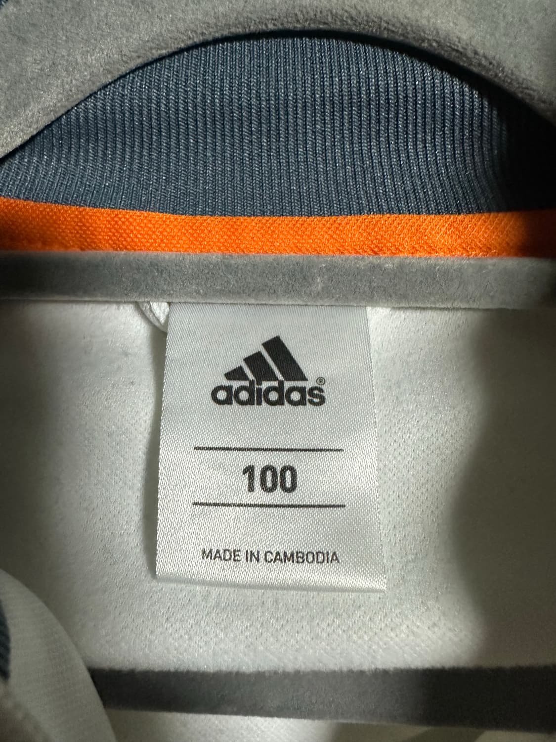 아디다스 레알마드리드 트랙탑 화이트/그레이 100 상품이미지4