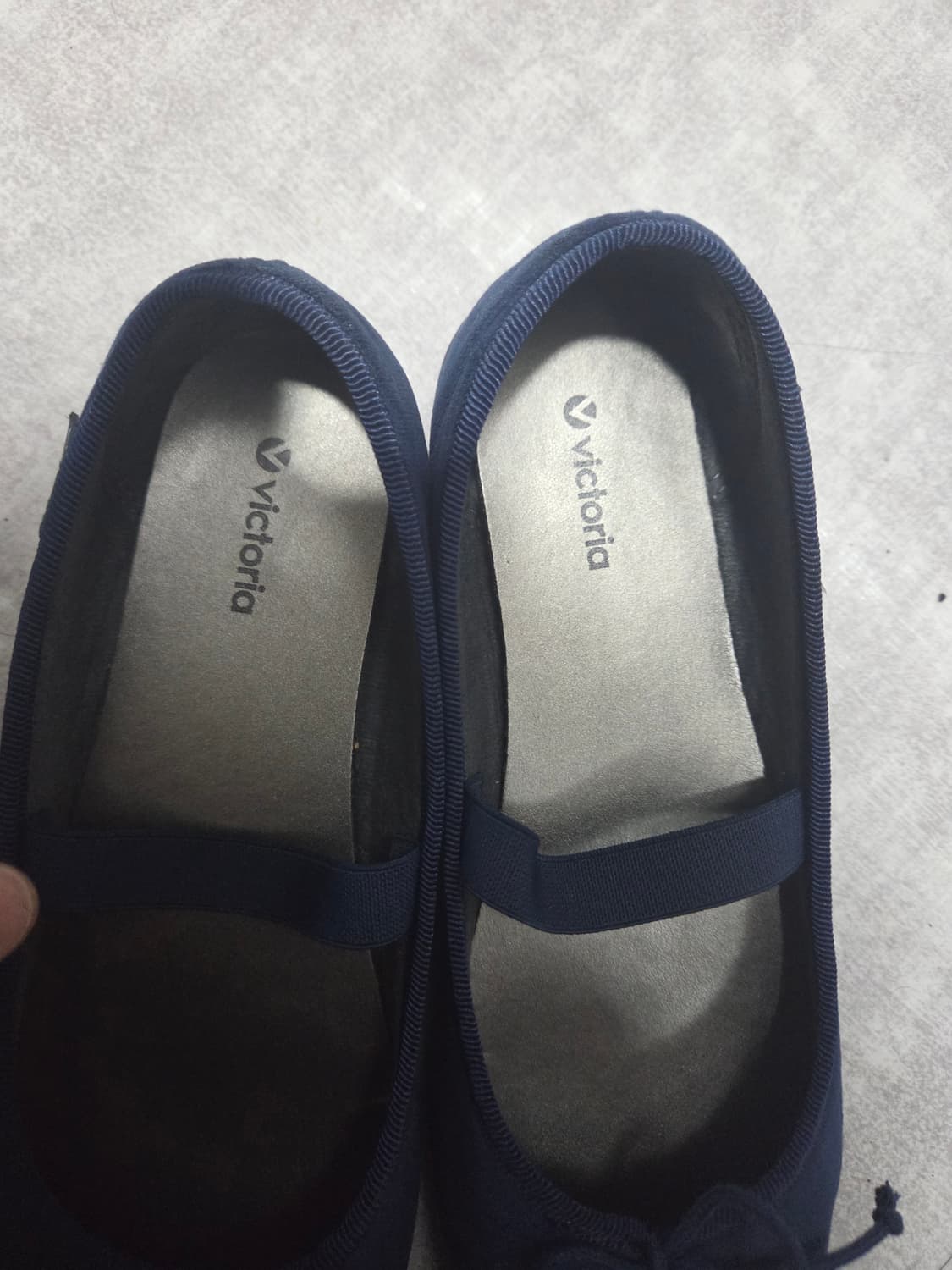 빅토리아슈즈 하다 발레리나 네이비 235 상품이미지3