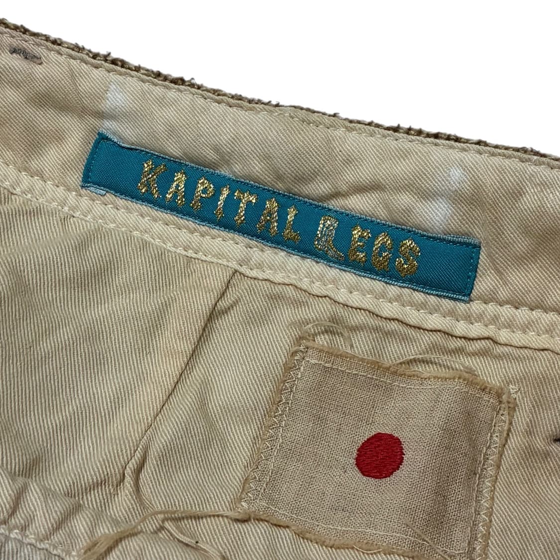 KAPITAL Denim Panel Jodhpur Croppedpants 상품이미지6