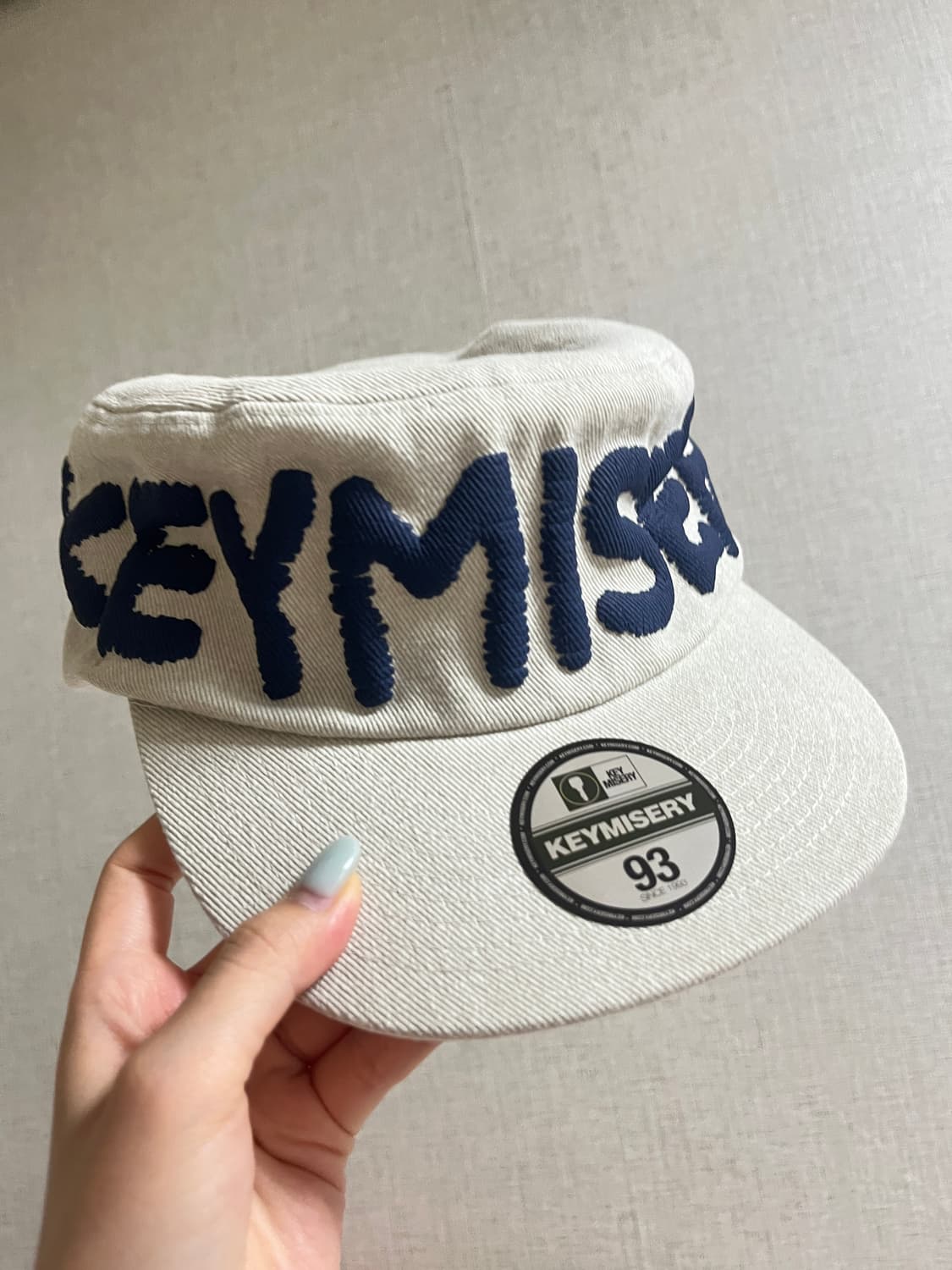 키미저리 필박스 캡 베이지 상품이미지2