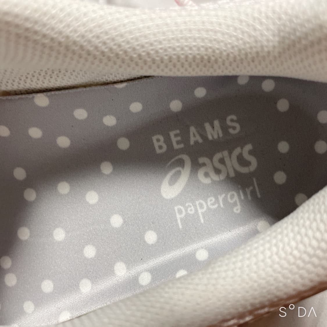 아식스 페이퍼걸 파리 빔즈 GT-2160 화이트 실버 상품이미지10