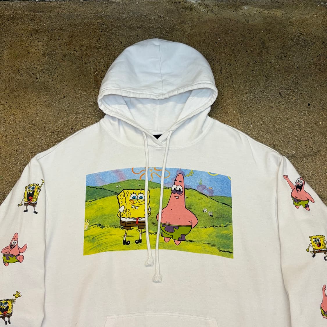 미국빈티지 니켈로디언 스펀지밥 후드티 상품이미지3