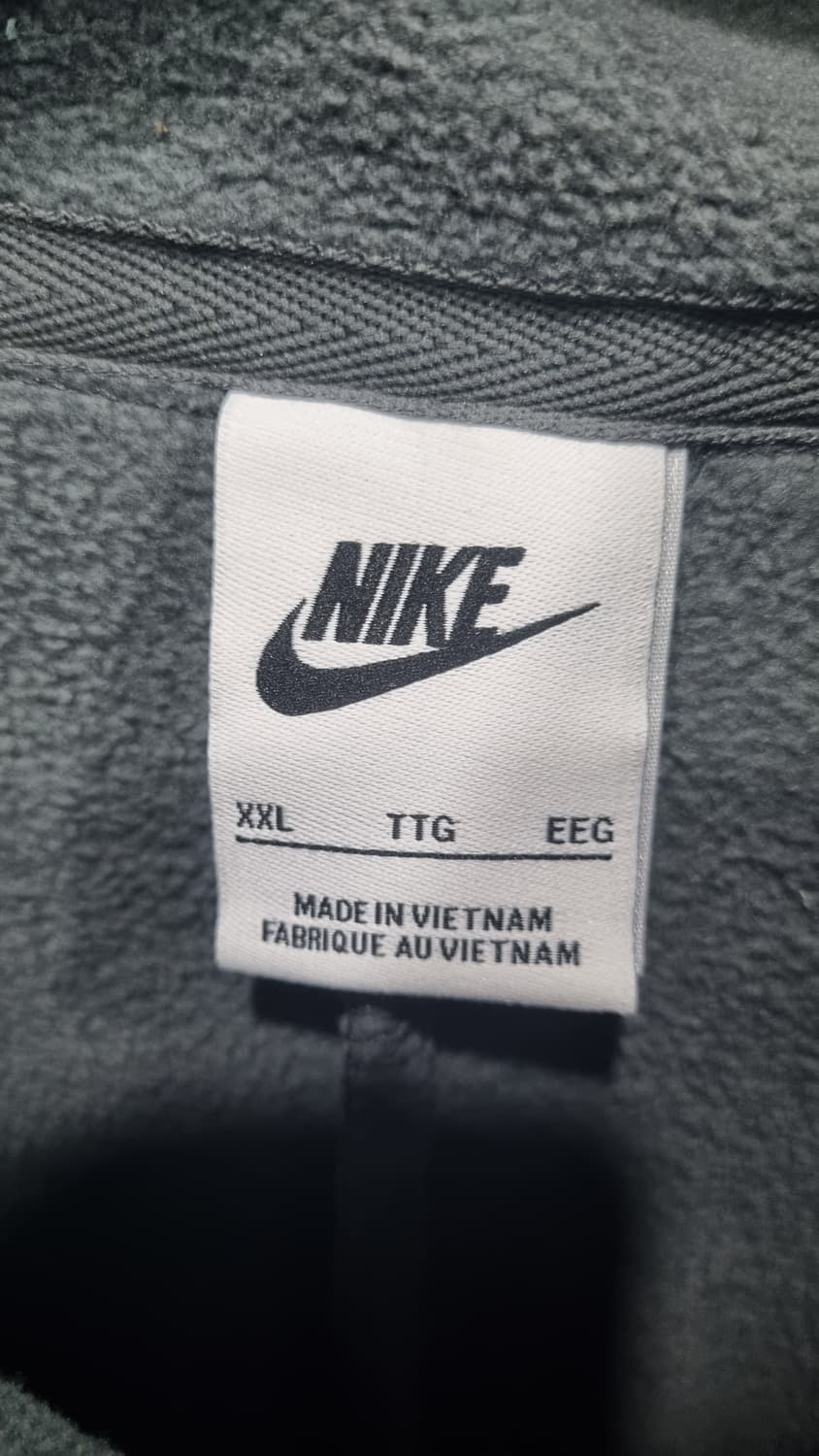 nike 반집업 플리스 가슴단면70(110~115) 표기2xL 상태최상 상품이미지2