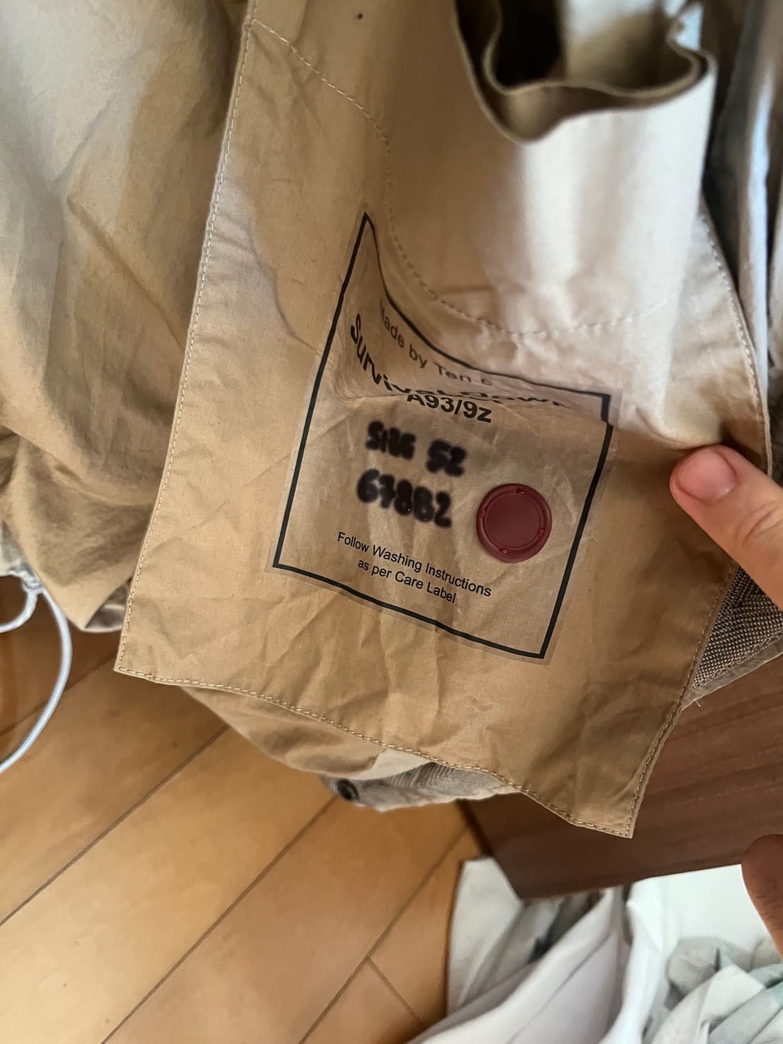 텐씨 서바이벌패딩 상품이미지2