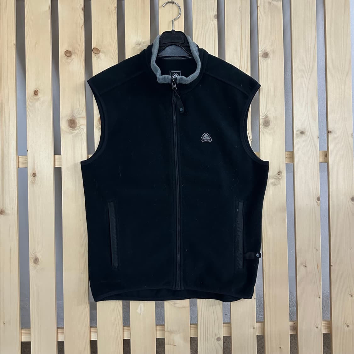 (L) 나이키 ACG 블랙 후리스 플리스 베스트 조끼 집업 상품이미지1