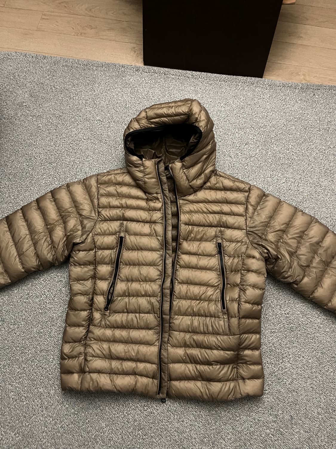 무신사 스탠다드 시티레저 경량패딩 머드베이지 M 상품이미지1