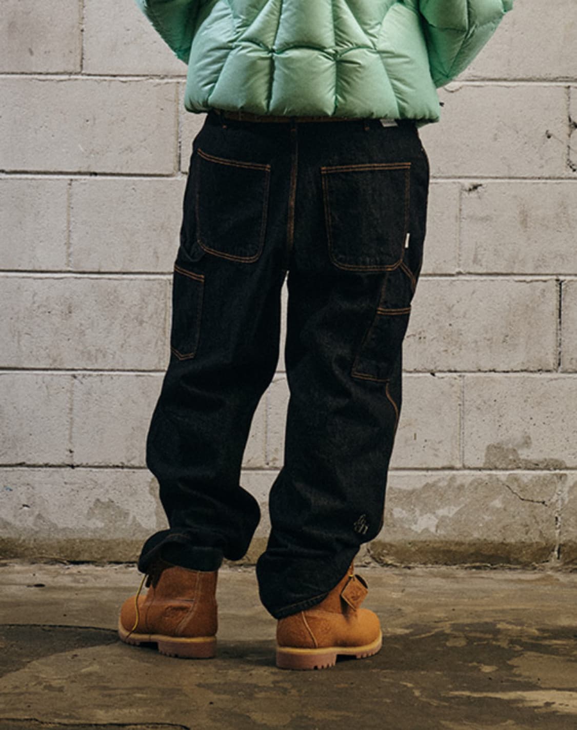 페치선데이 카펜터 데님팬츠 인디고 상품이미지4