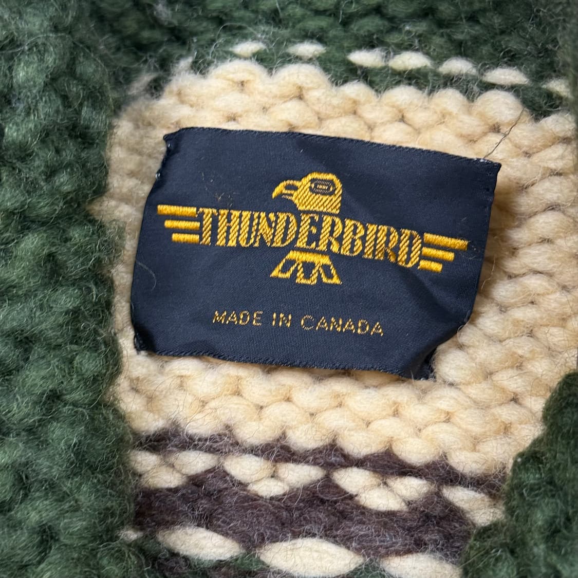 (105) 캐나다 썬더버드 코위찬 가디건 상품이미지6