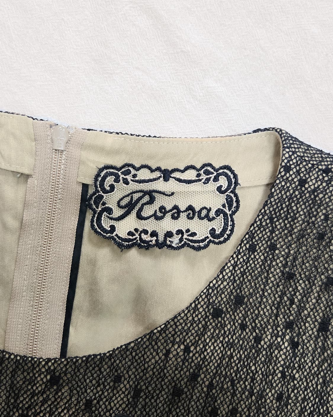 리본 포인트 고딕 레이스 원피스 상품이미지5