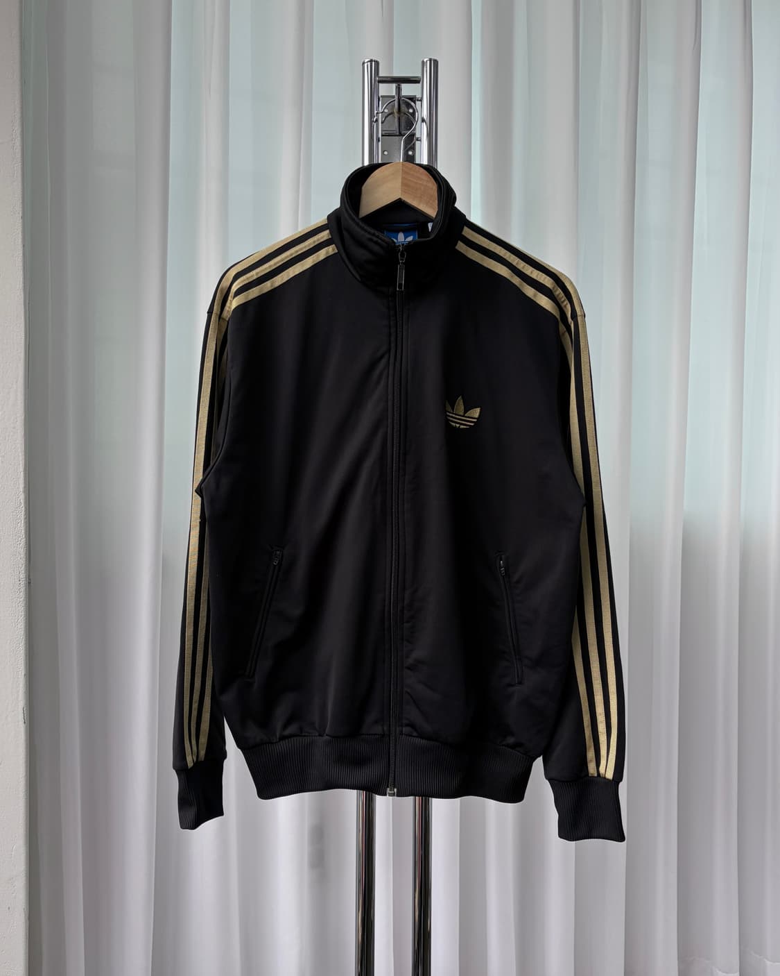 [M-L]아디다스 구형 파이어버드 검골 골드 트랙탑 져지 상품이미지2