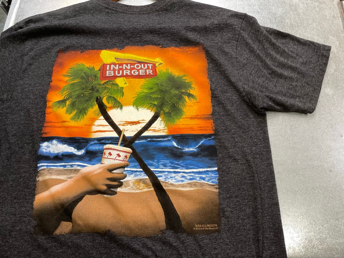 (L) In N Out 인앤아웃 프린팅 반팔티 상품이미지8