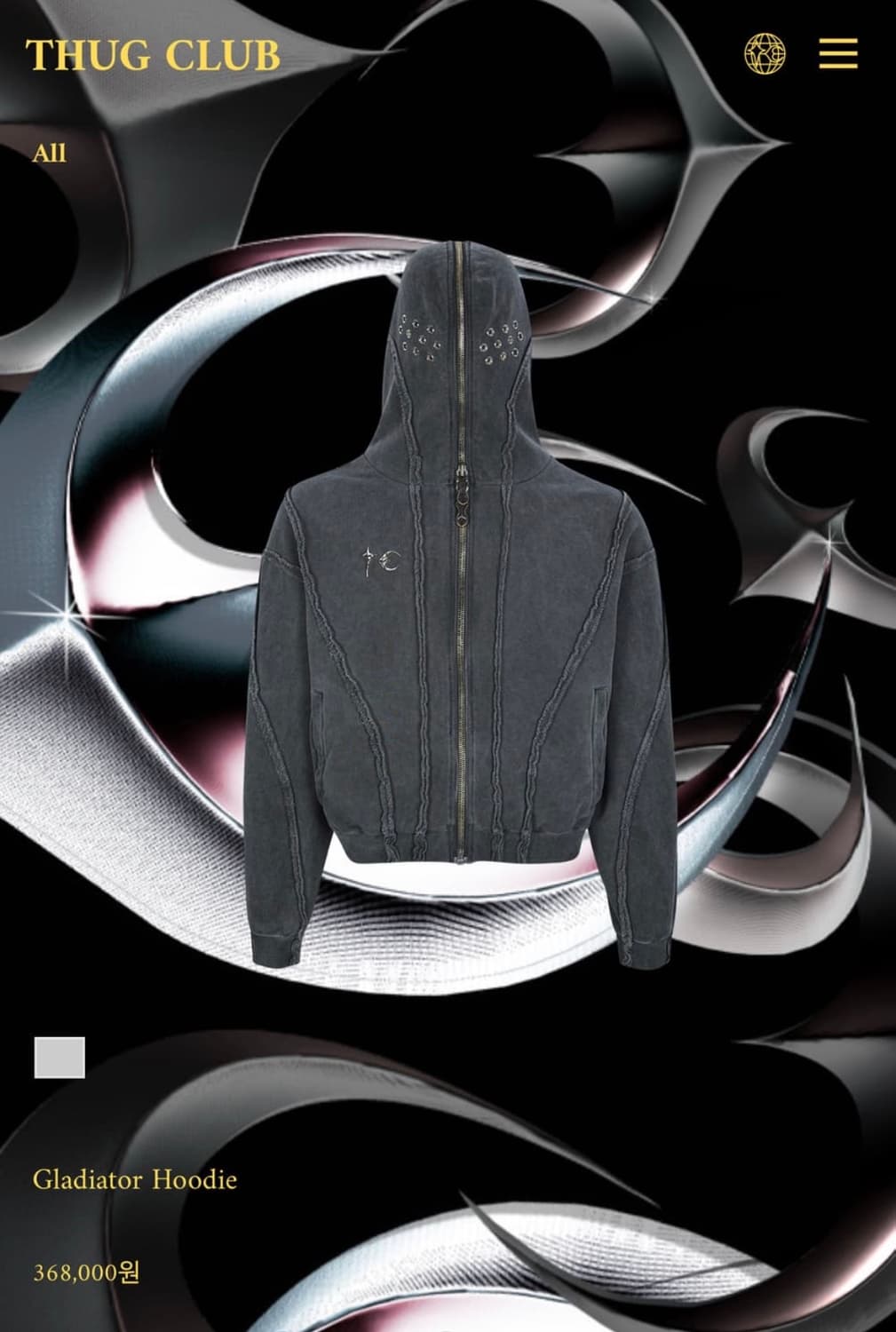 떠그클럽 글래디에이터 후디 상품이미지1