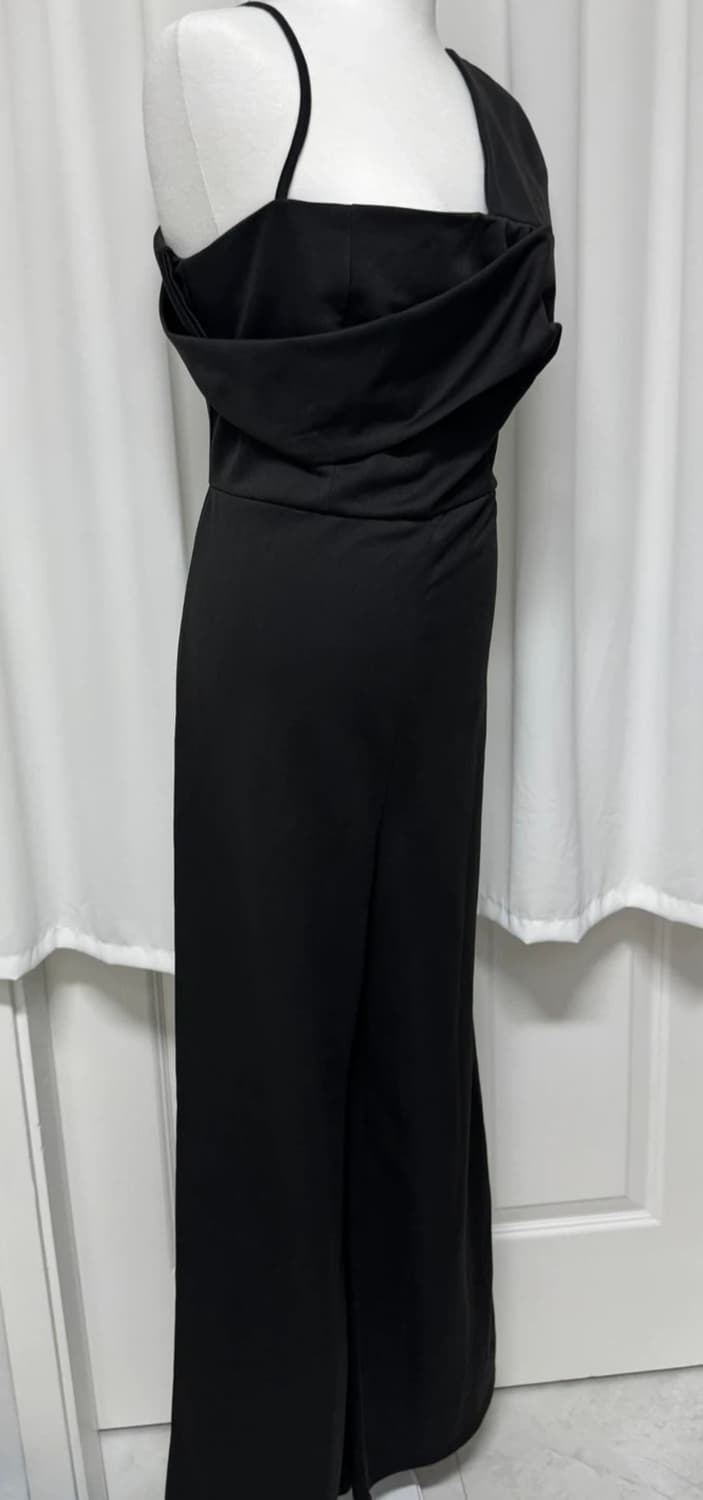 [새상품] CIDER 블랙 언발 점프슈트 상품이미지5