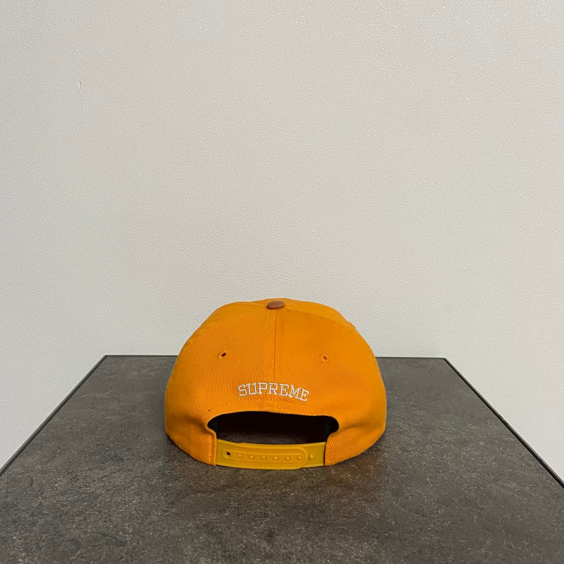 (OS) 슈프림 6패널 볼캡 모자 오렌지 상품이미지4