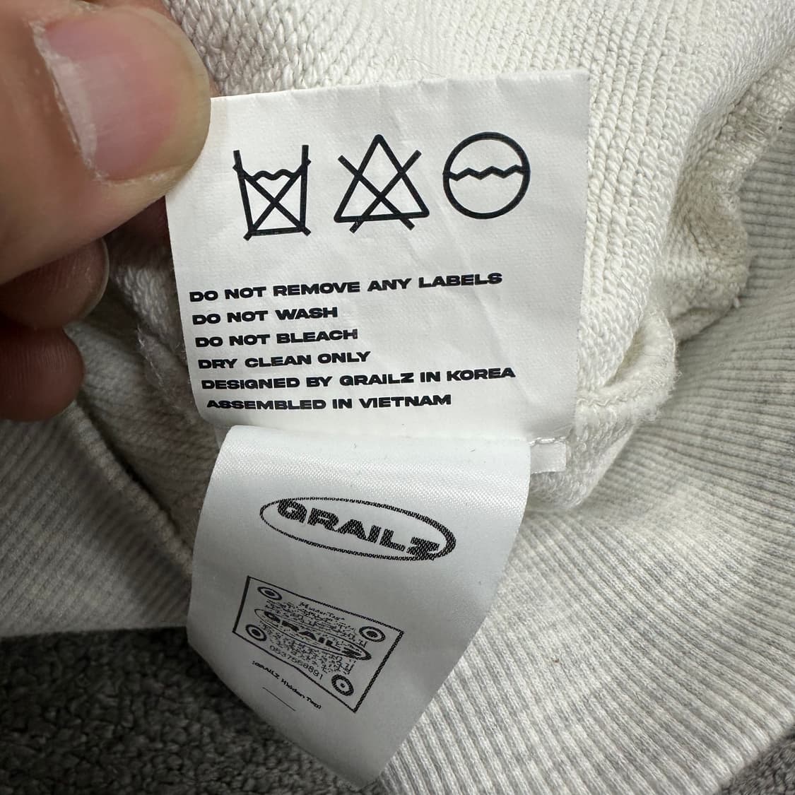 그레일즈 지오메트리 후드티 상품이미지6