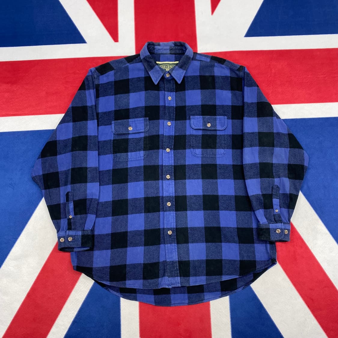 필드앤스트림 플란넬셔츠 실측 2XL  상품이미지1