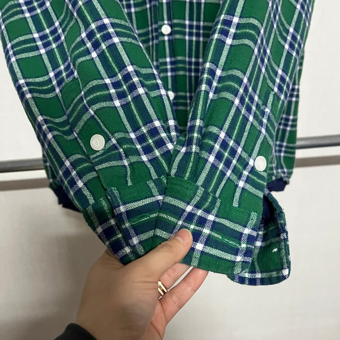 아크메드라비 후드 체크 셔츠 상품이미지5