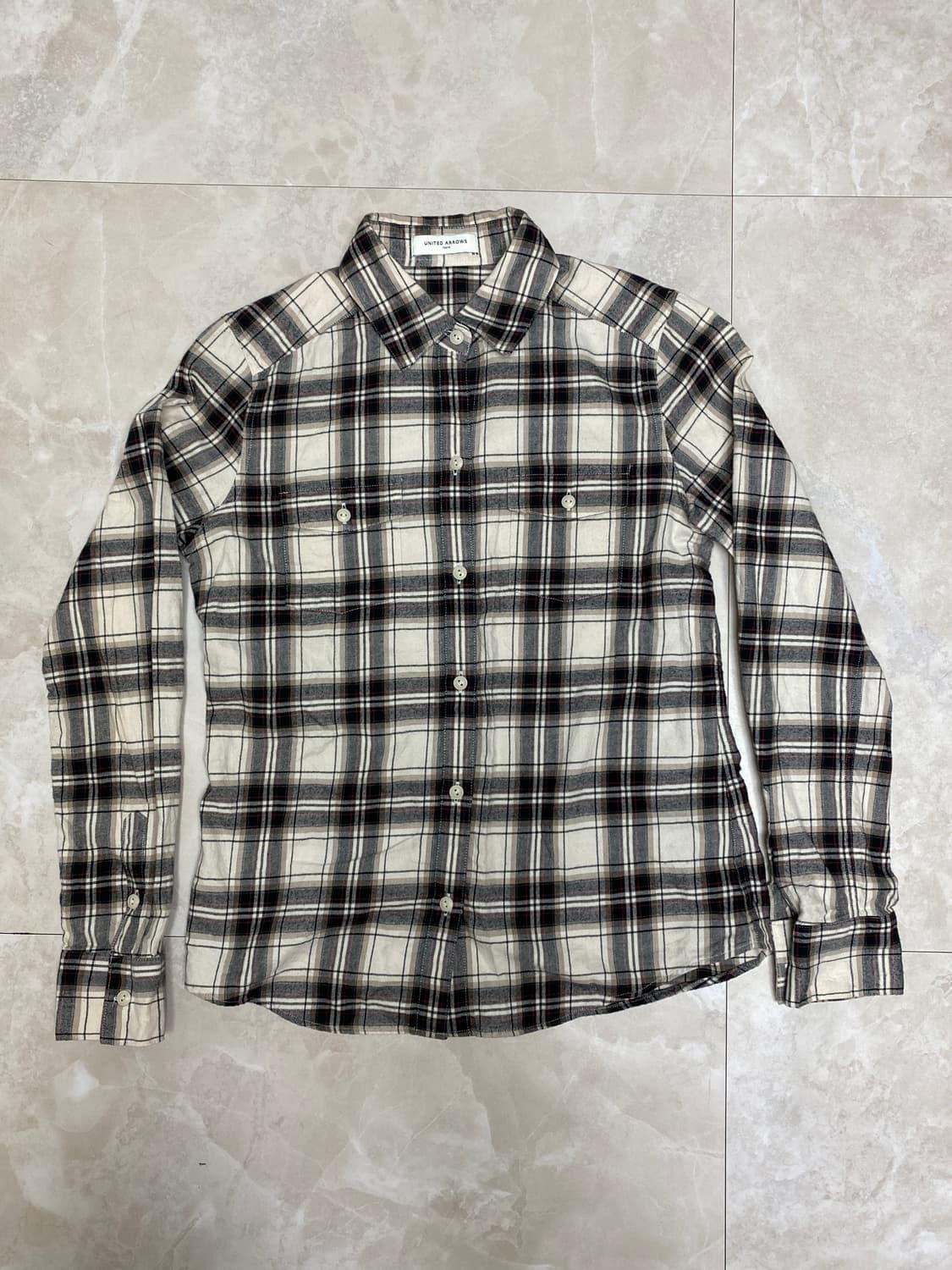 유나이티드 애로우즈 플란넬 셔츠 40 상품이미지1