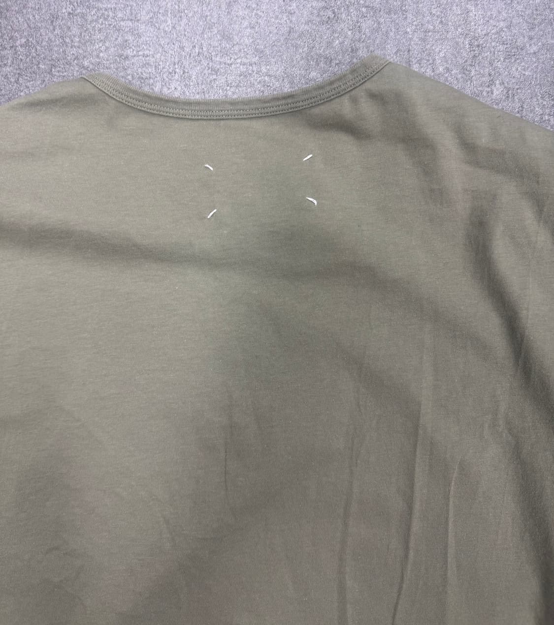 Masion Margiela 시그니처 스티치 리버스로고 반팔 xxl 상품이미지6