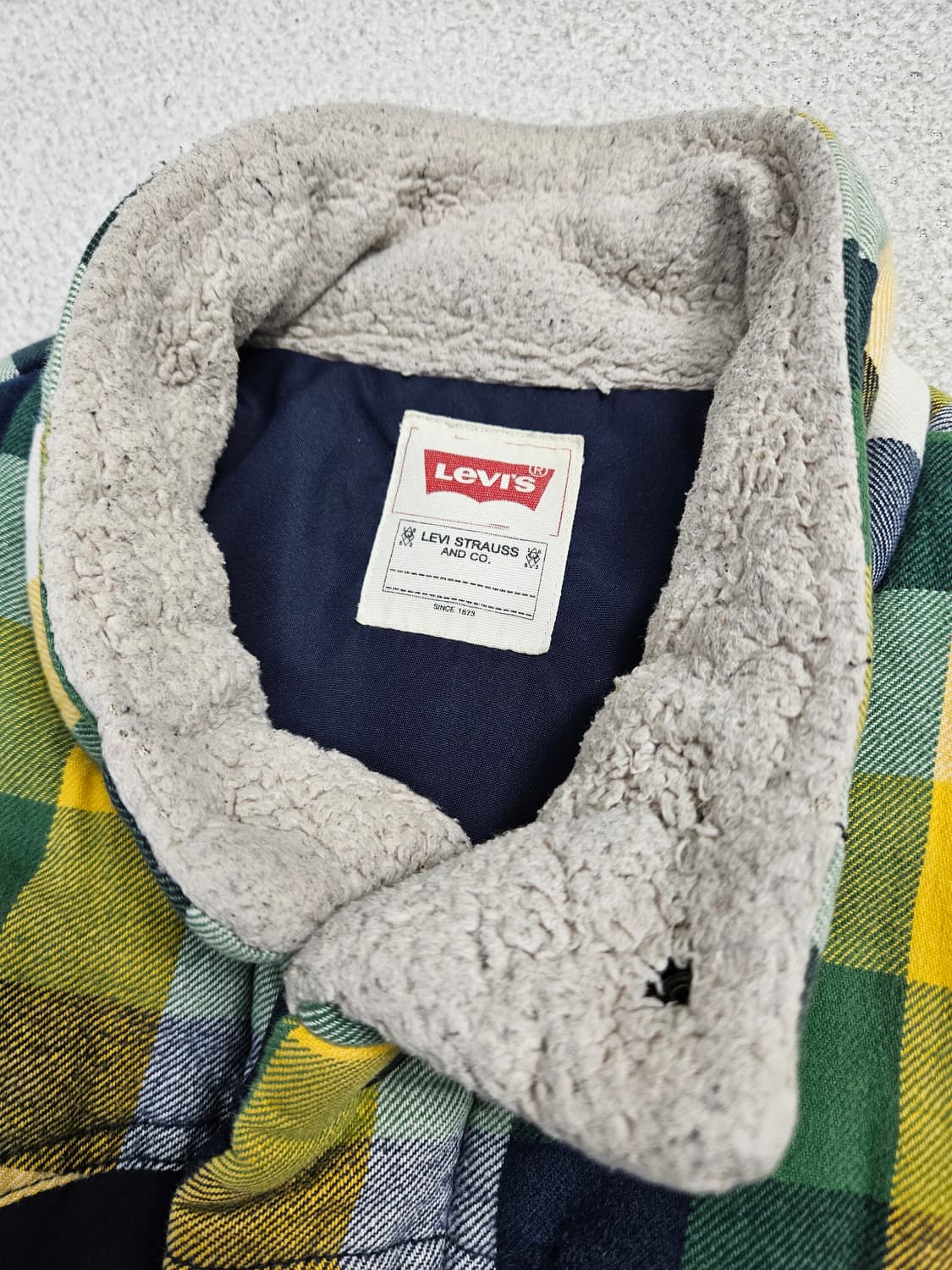 리바이스 양털 패딩 조끼 상품이미지6