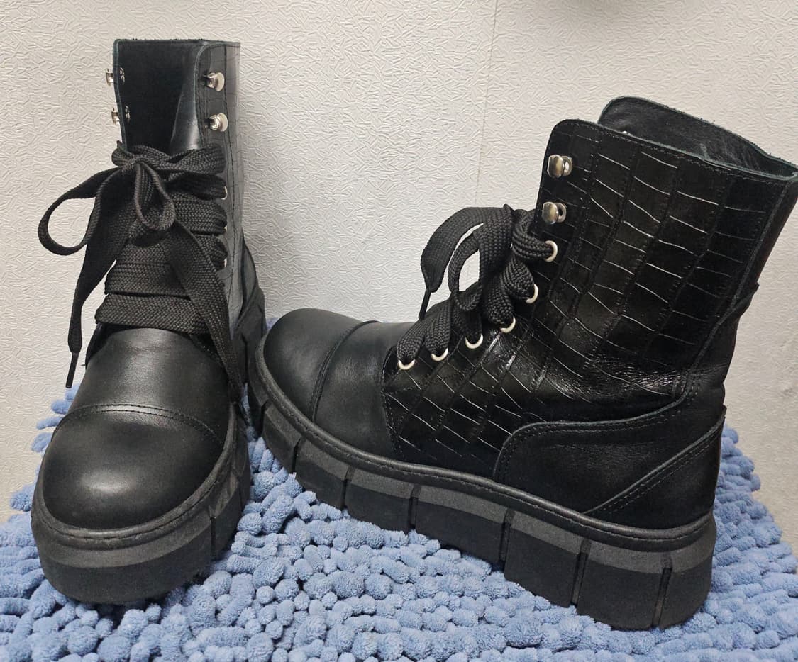 알로하스 캔캔 부츠 38 블랙 상품이미지1