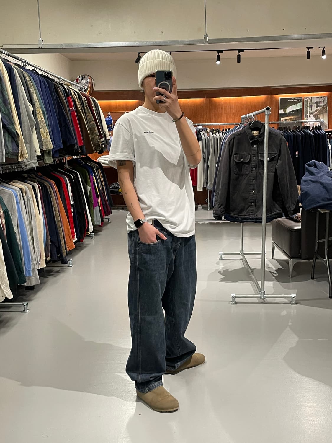 FUBU 올드스쿨 데님 팬츠 상품이미지2