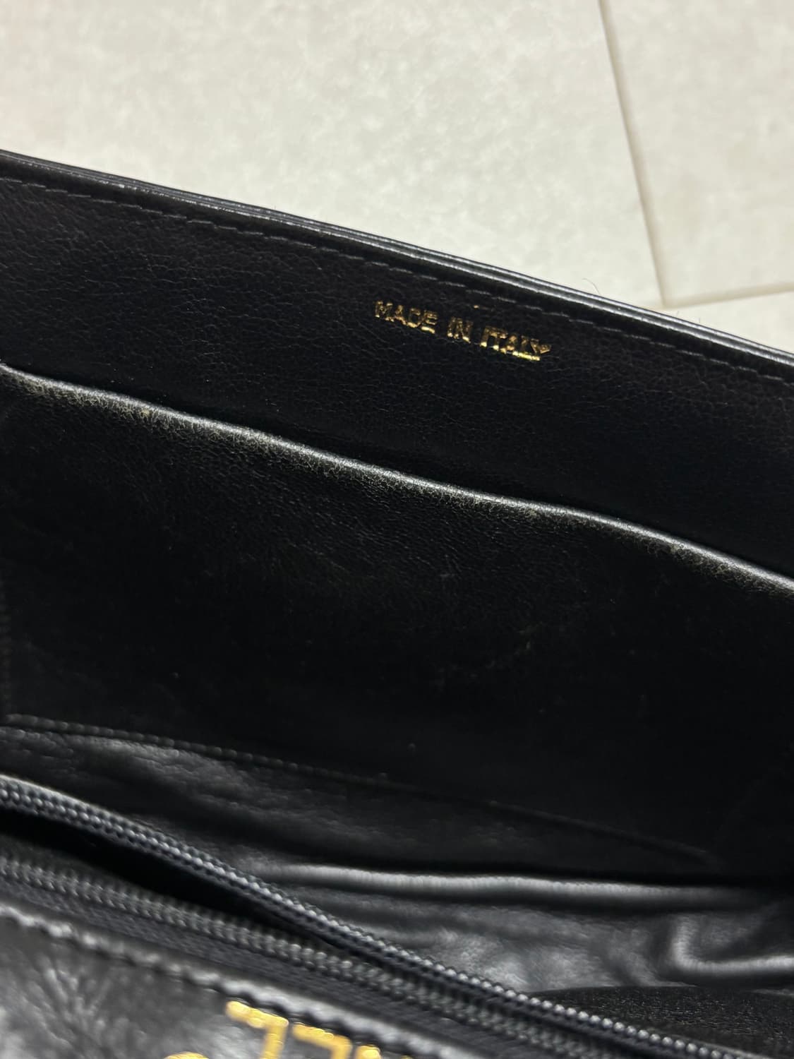 샤넬 빈티지 쉐브론 블랙 체인백 상품이미지7