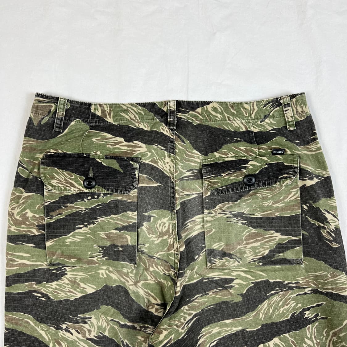90s 스투시 stussy 타이거카모 팬츠 바지 상품이미지6