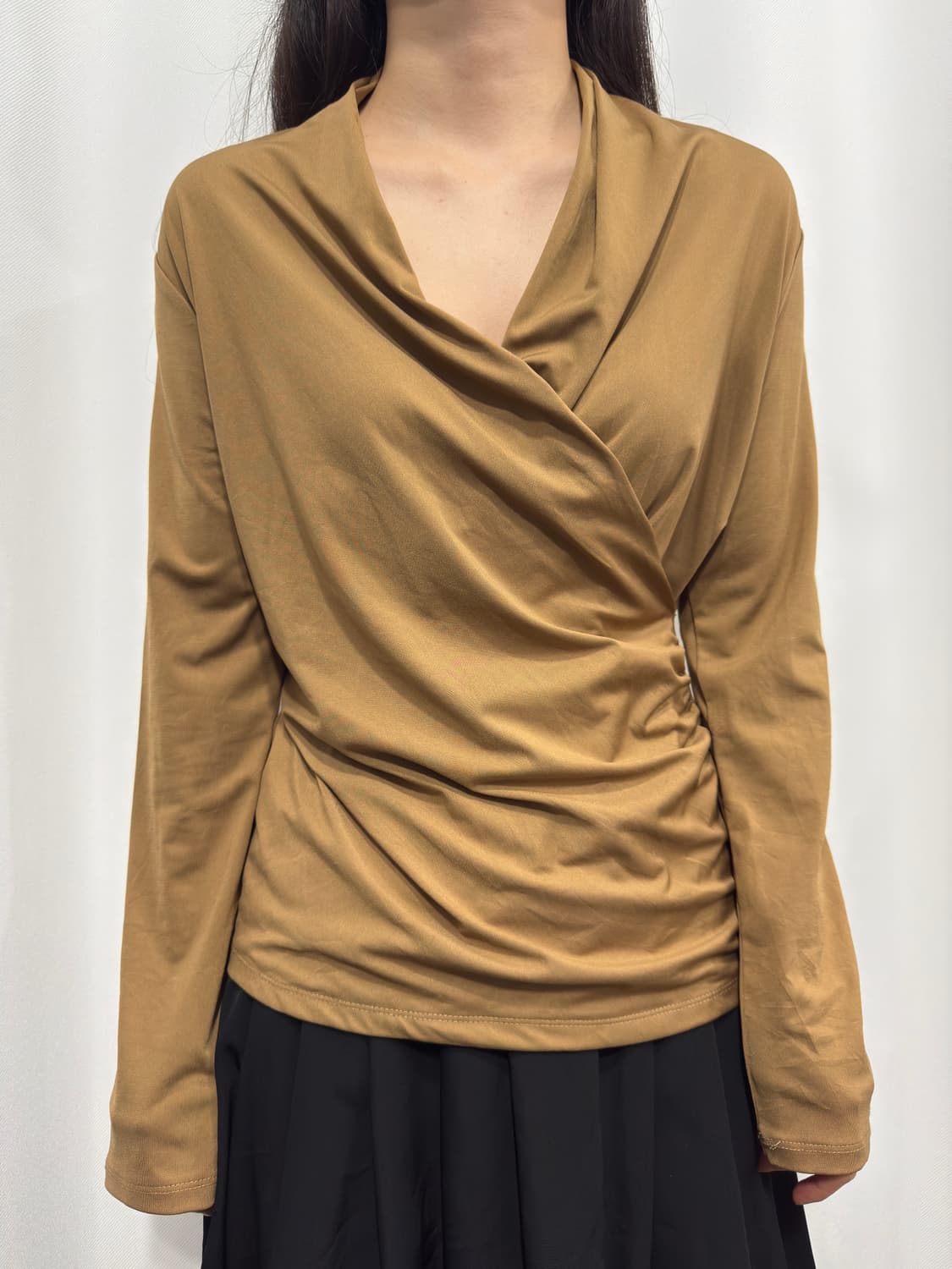 dhc wrap blouse 상품이미지4