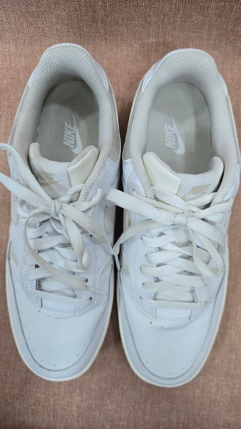 나이키 270mm- 레더 감마 포스 스니커즈 화이트 샌드 드리프트 상품이미지2