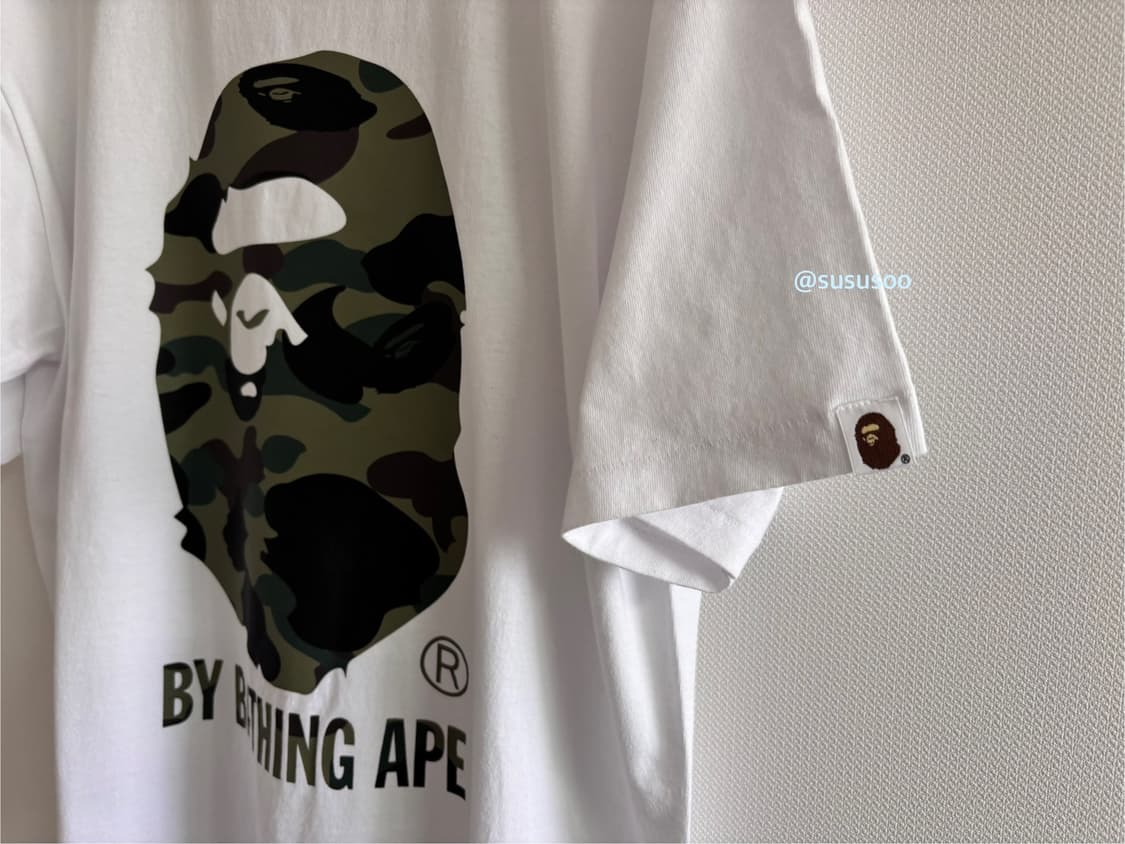 BAPE 1st 카모 By Bathing Ape 베이프 티셔츠 (L) 상품이미지2