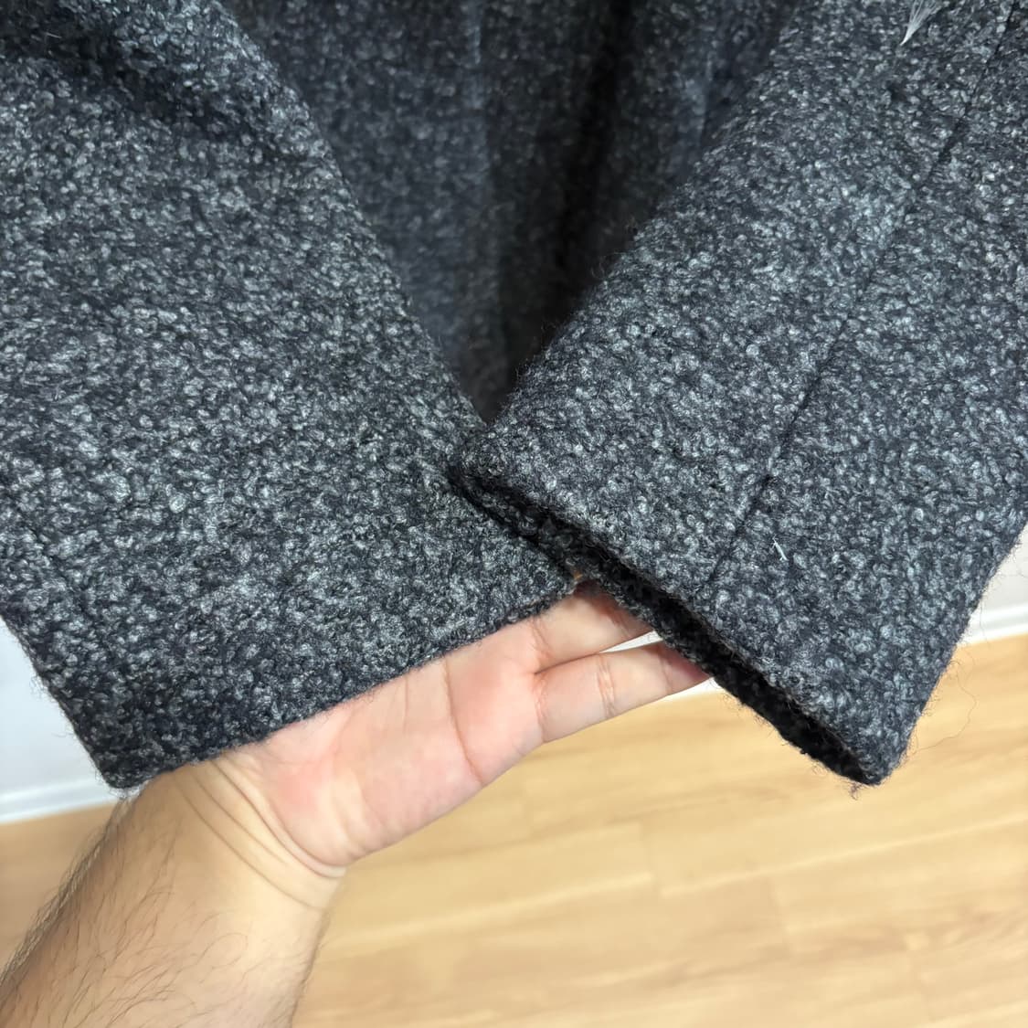 WEILL 웨일 모직 코트 회색 상품이미지3