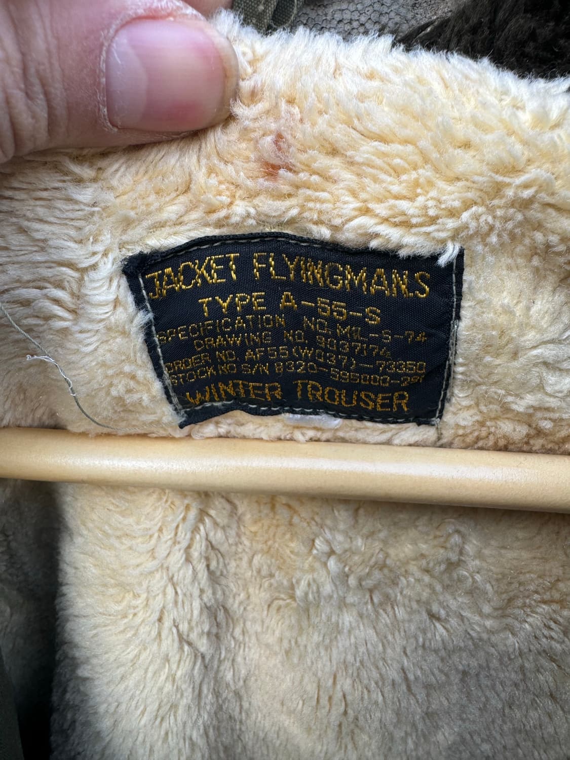 미군 미공군 민수용 플라잉맨 자켓 덱자켓 필드자켓 상품이미지6