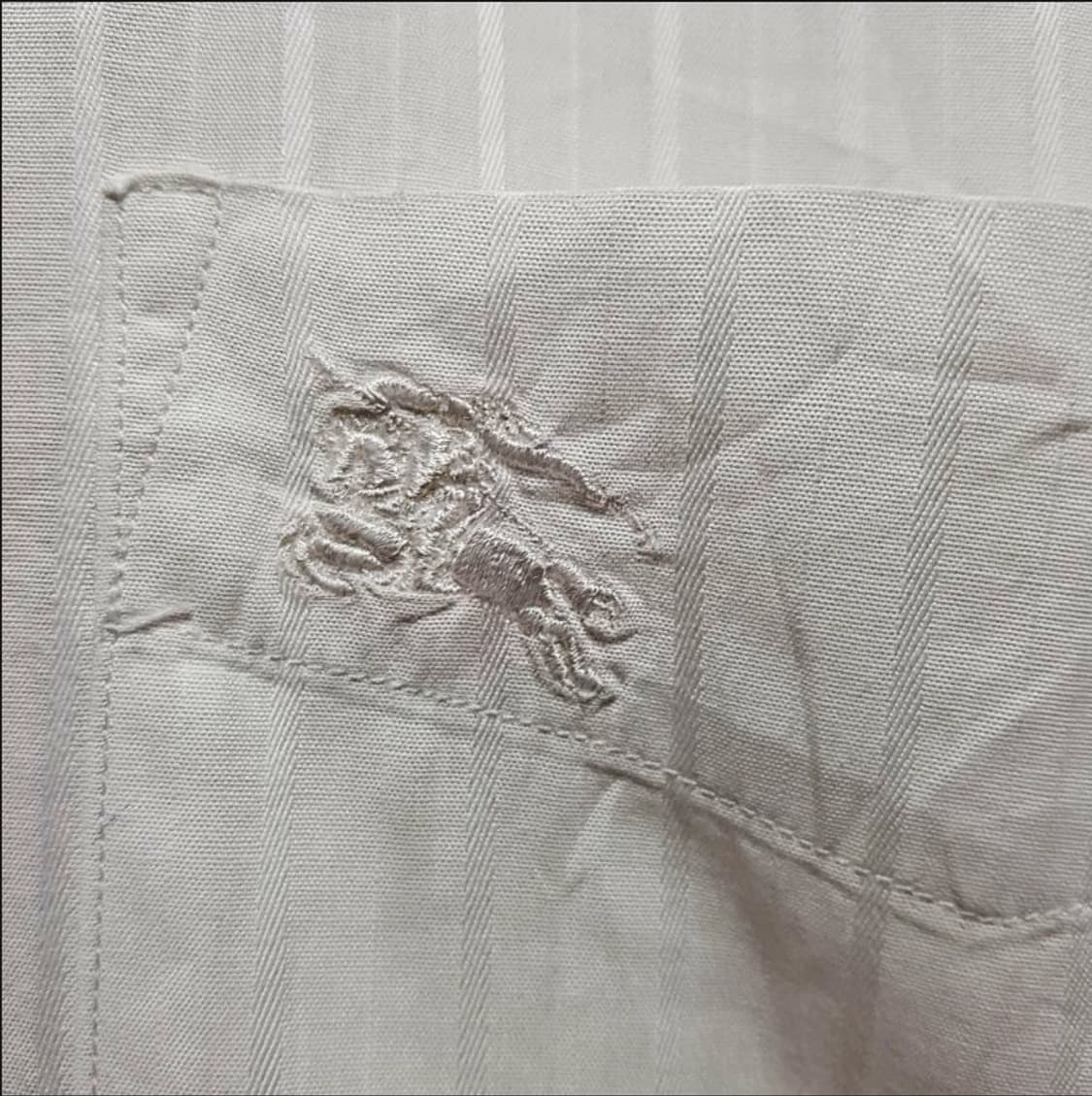 M / 일본 버버리 /초야타케나카 셔츠/2독318  상품이미지5