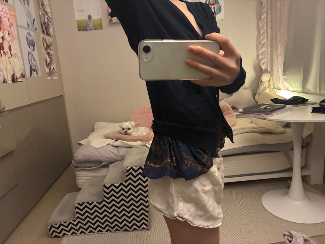 Sacai 사카이 프릴 레이어드 가디건 상품이미지2