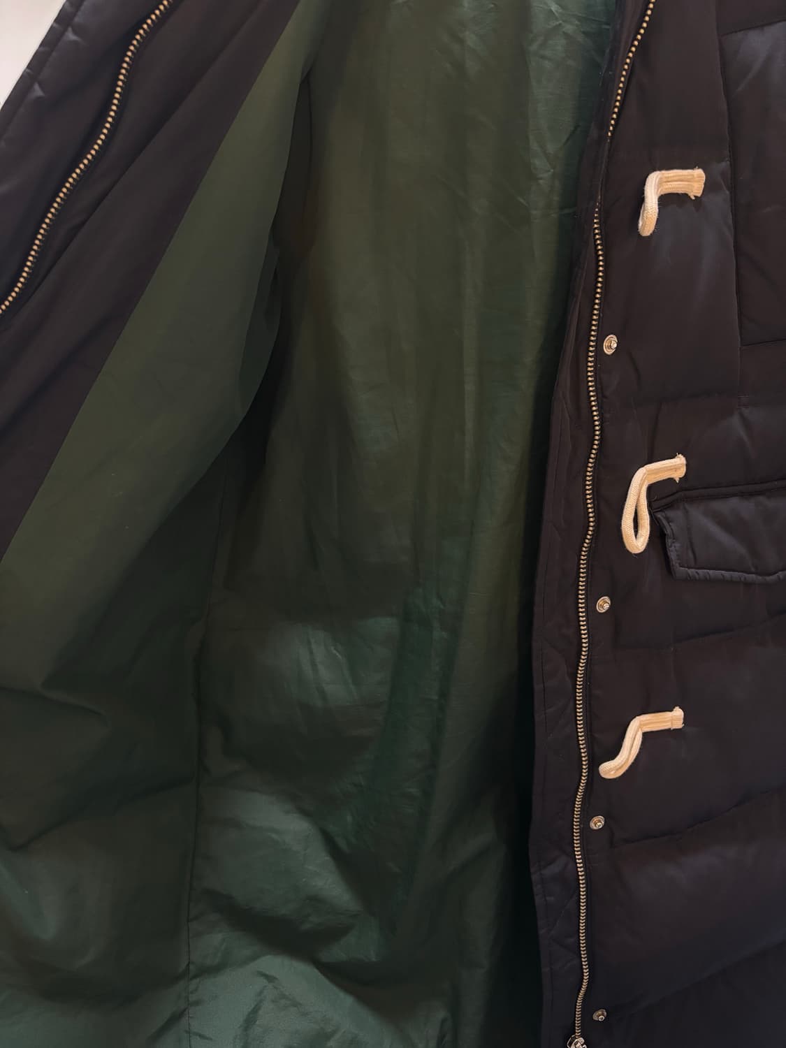 LAP 떡볶이 롱패딩 네이비 S 상품이미지4