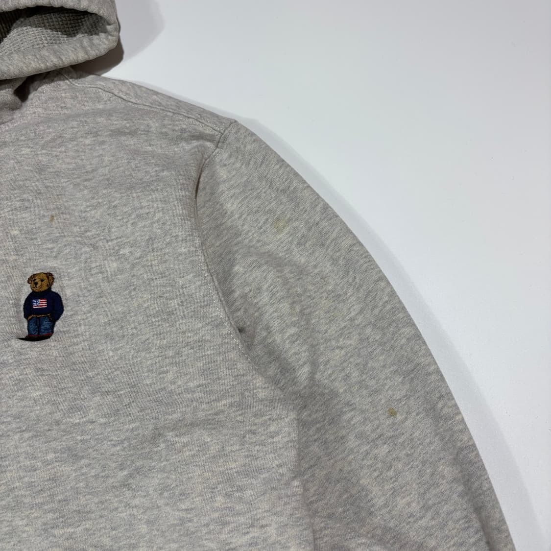 폴로랄프로렌 그레이 베어 후드티 상품이미지2