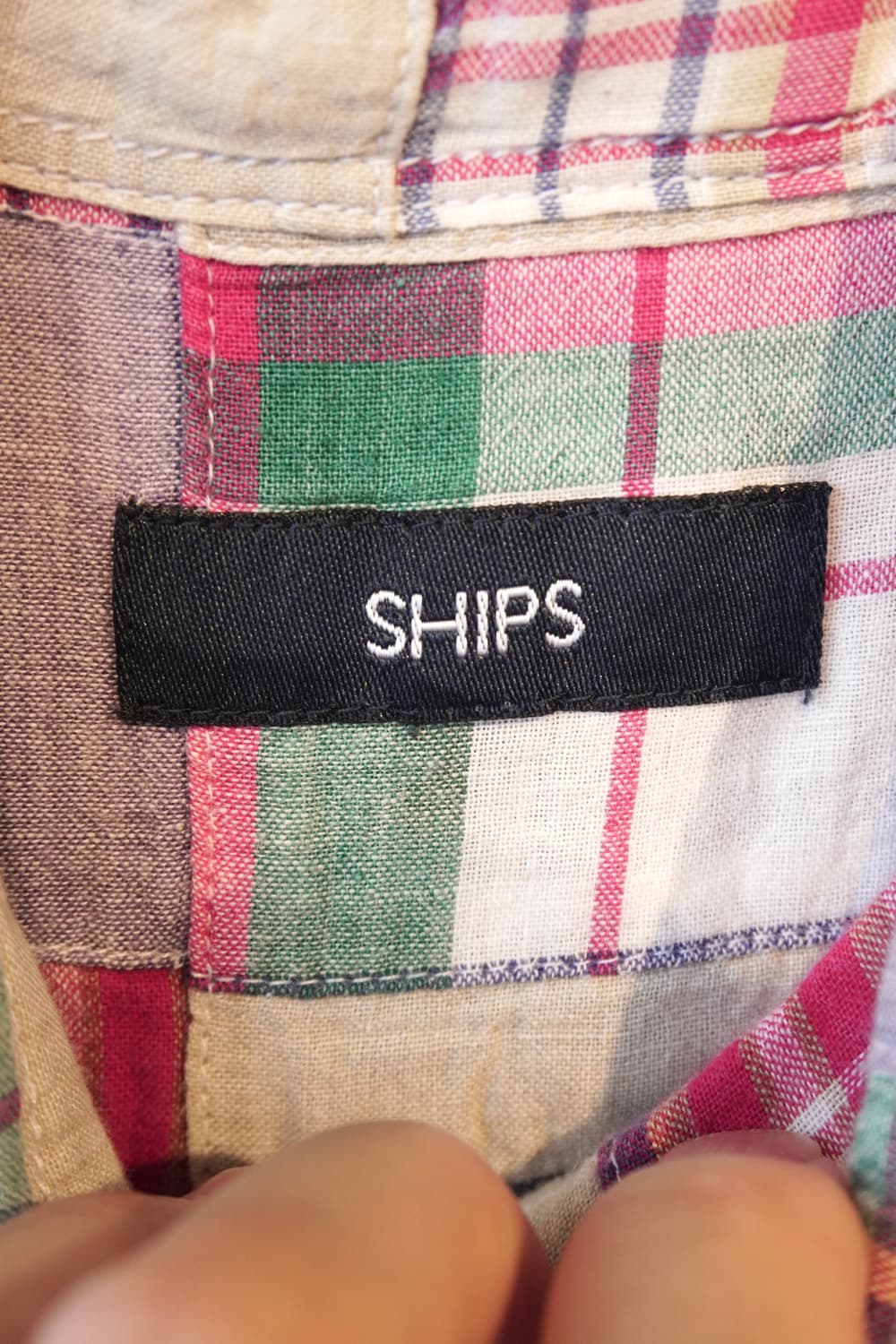 쉽스 Ships 패치워크 셔츠 상품이미지9
