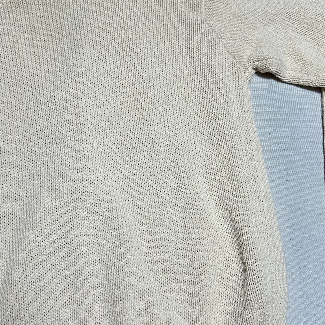 Polo Ralph Lauren 아이보리 코튼 가디건 상품이미지6