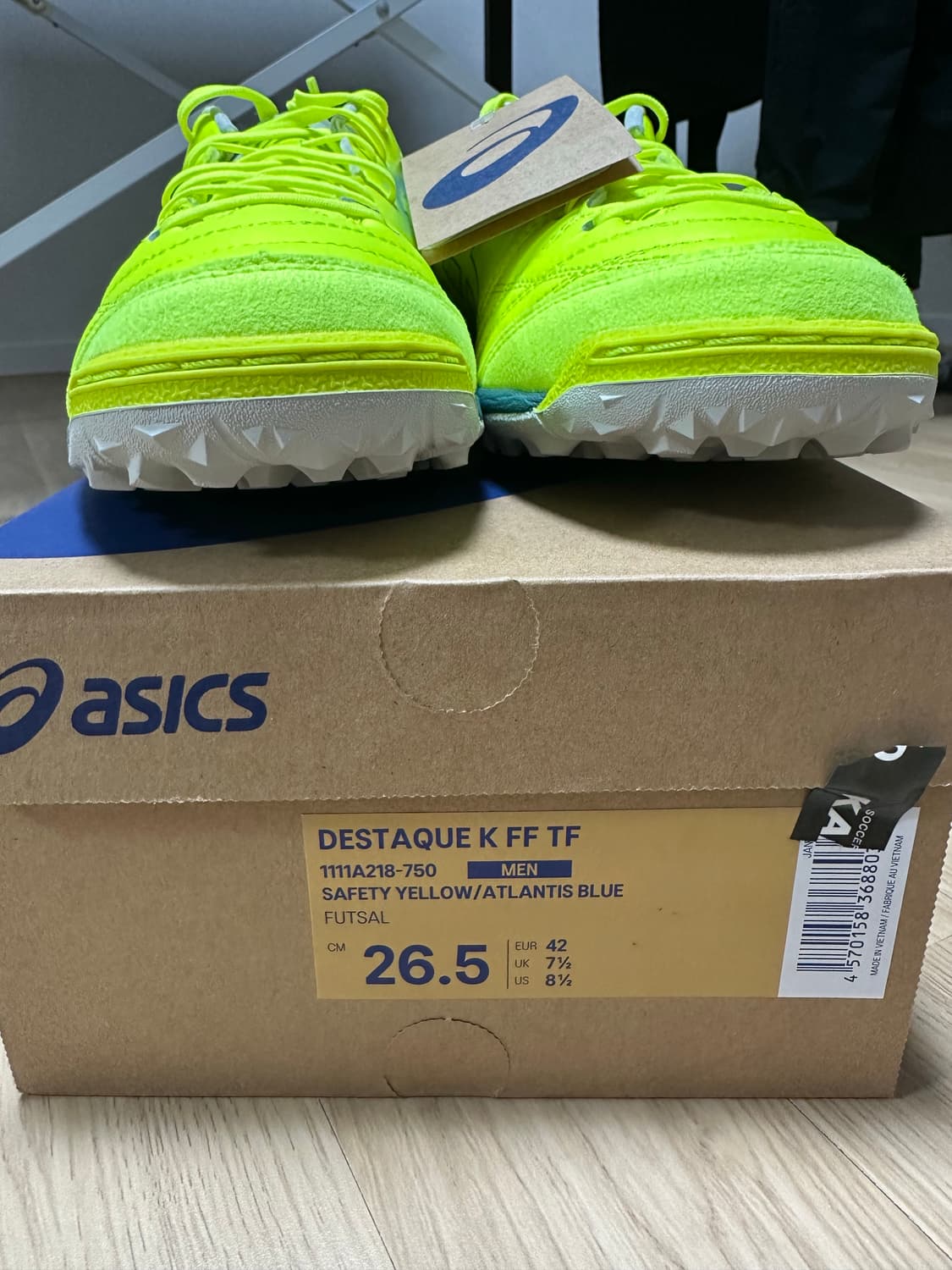 [판매] 아식스 데스타키 K FF TF 풋살화 축구화 265 상품이미지3