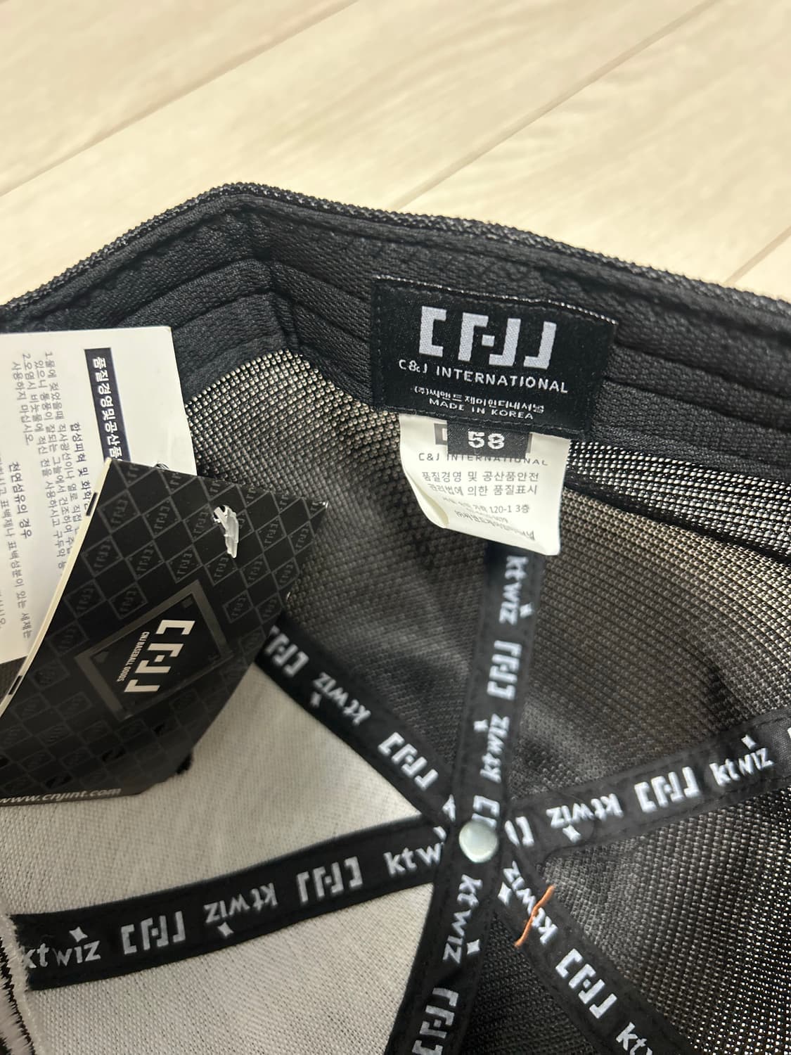 KT위즈 야구 모자 새상품 팜 상품이미지2