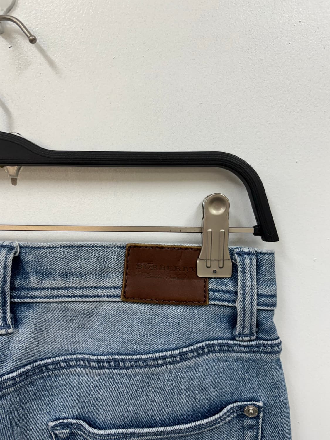 정품) 버버리 우먼 데님팬츠 상품이미지5